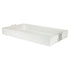 White Croc Leather Tray Geo